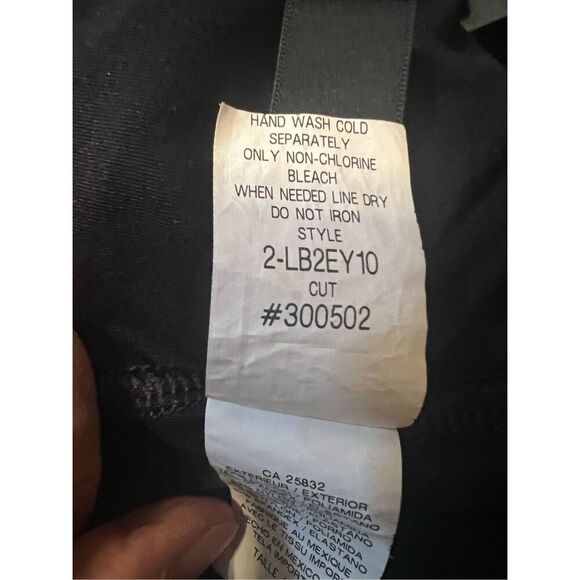 La Blanca One Piece Shirred Front Black Bathing Suit 16 - Picture 6 of 6